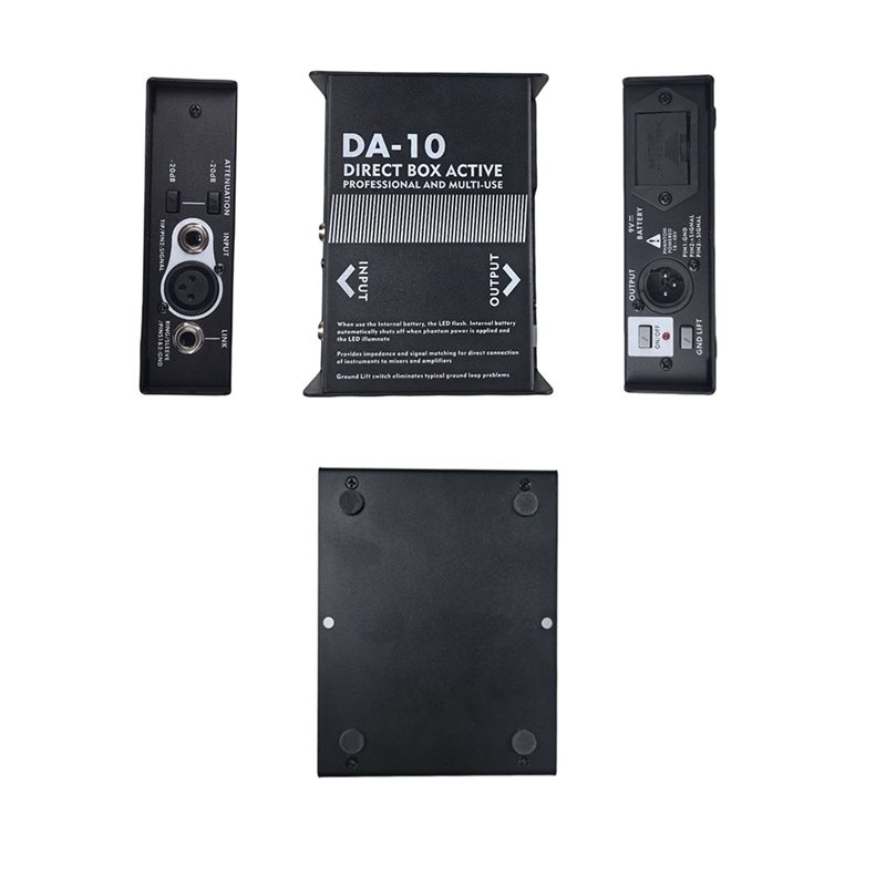 AU61-Da-10 Aktif DIBOX Empedan - Audio Music Isolator incelemesi ve fiyatı