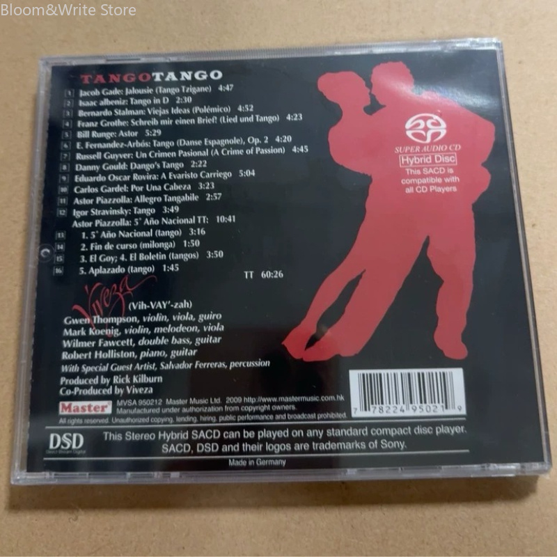 Tango Dans Müziği CD'si HIFI A - Audio Music Test incelemesi ve fiyatı