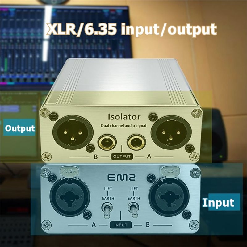 CJSD-XLR Ses İzolatörü Ses Gür - Audio Music Isolator incelemesi ve fiyatı