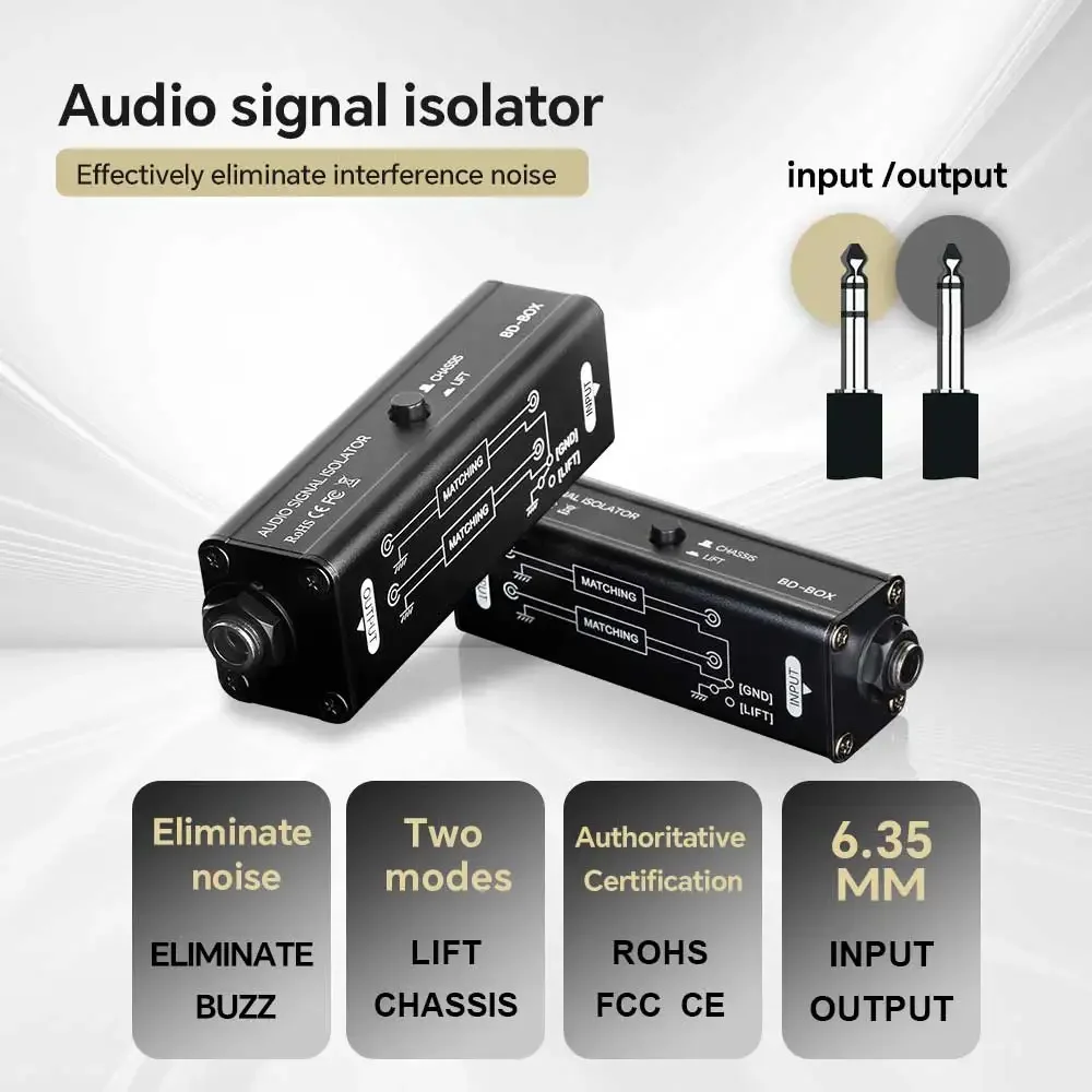 Taşınabilir 6.35MM AUX Toprakl - Audio Music Isolator incelemesi ve fiyatı