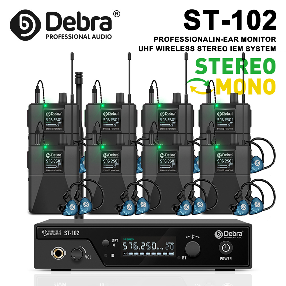 Debra ST-102 UHF IEM Stereo Ka - In Ear Monitor Iem incelemesi ve fiyatı